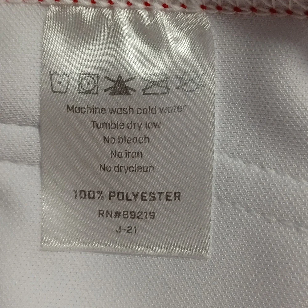 Champro Youth XL Baseball Pants White Scarlet Red Pipe Knicker‎ Loose Fit BP101